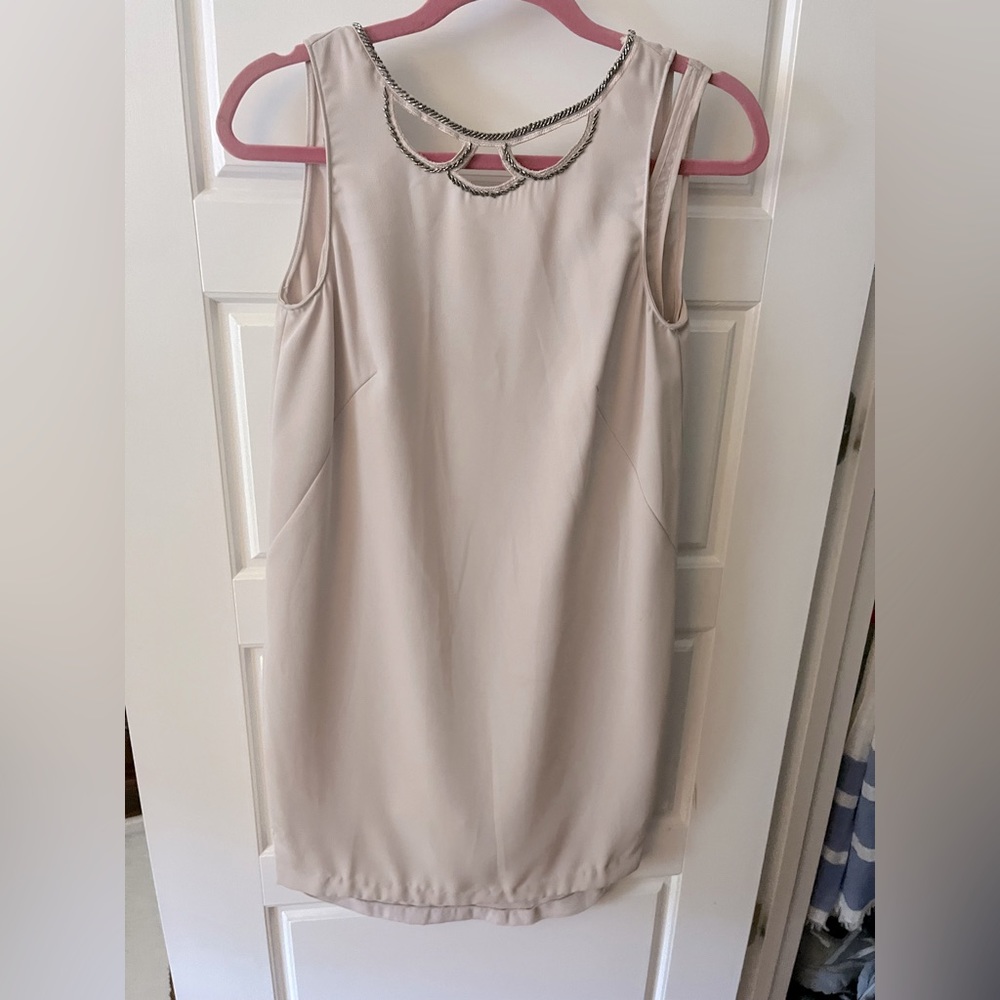 H&M cocktail dress with neckline detail sz 4